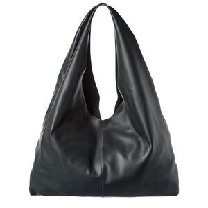 The Row New Bindle Leather Hobo, Blue